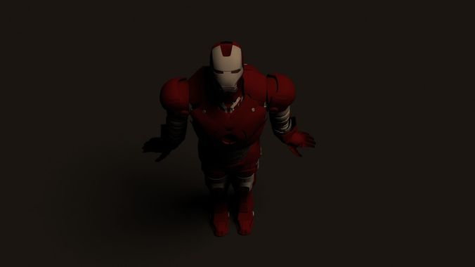 Iron Man 3D model
