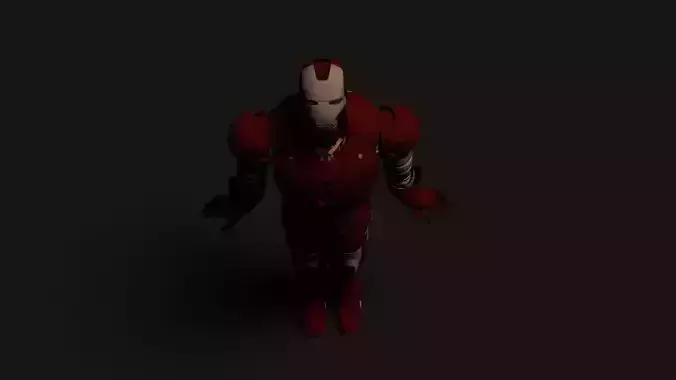 Iron Man 3D model