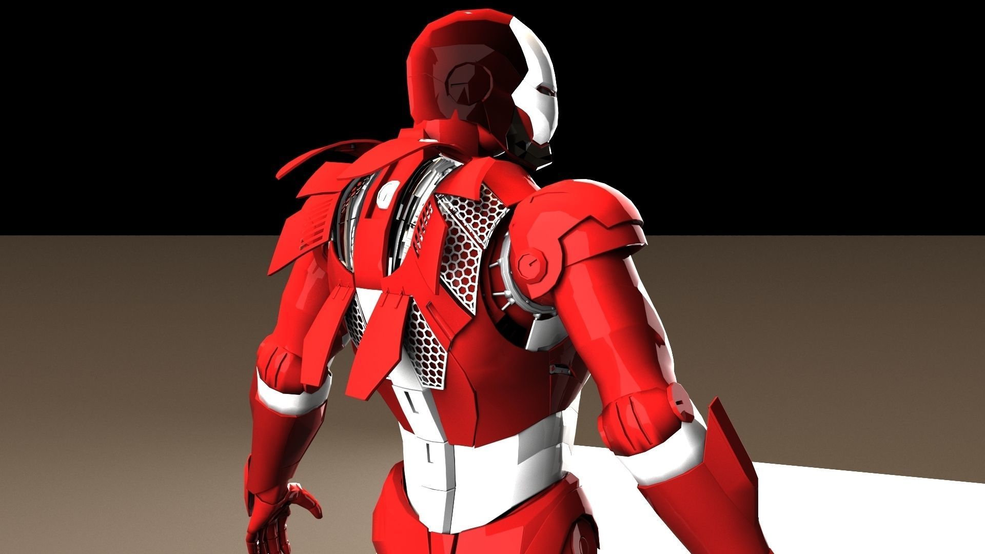 Iron Man 3D model_4