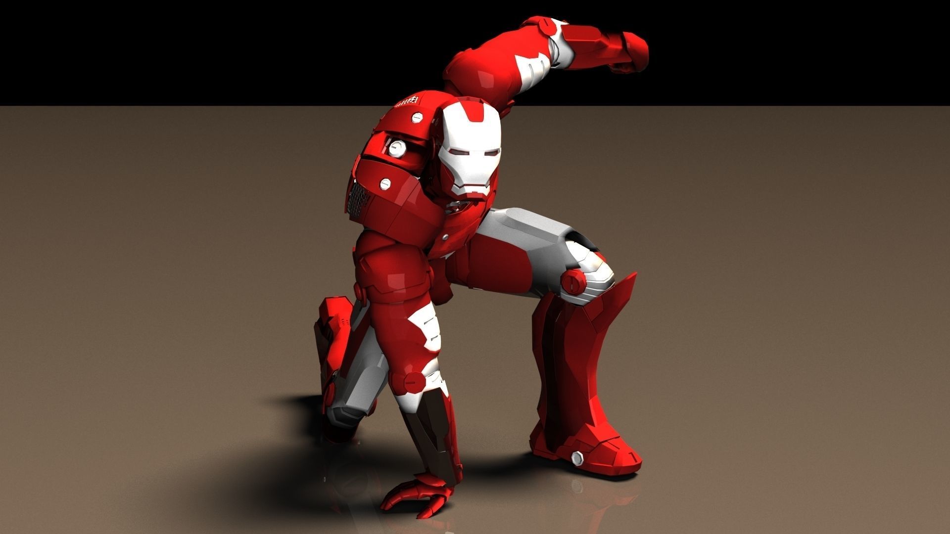 Iron Man 3D model_3