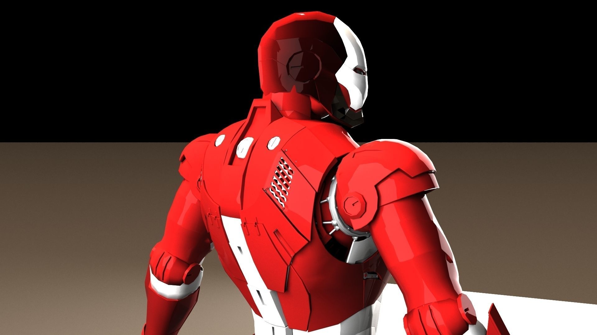 Iron Man 3D model_1