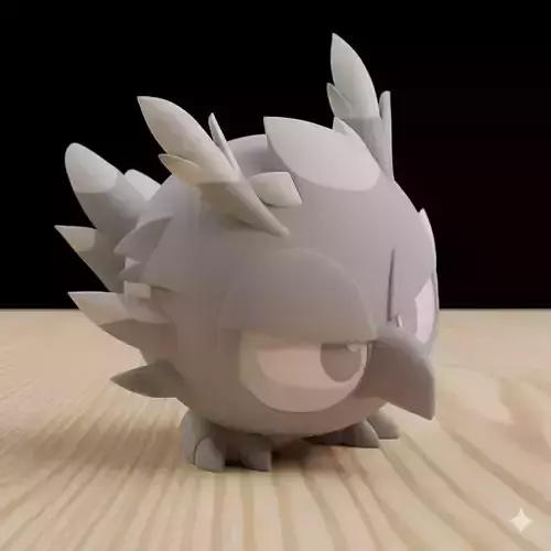 Griforis recien nacido Dofus and Wakfu STL