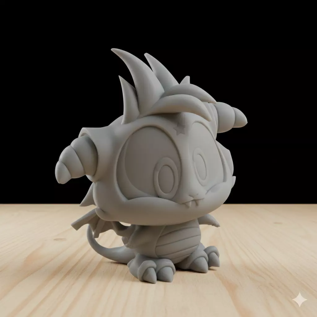 Gongon encantador Dofus and Wakfu STL 3D print model