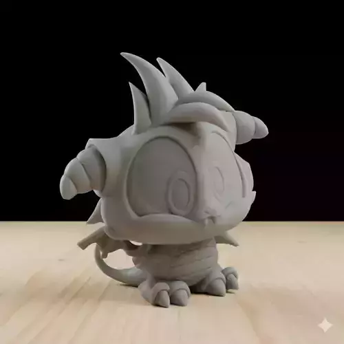 Gongon encantador Dofus and Wakfu STL