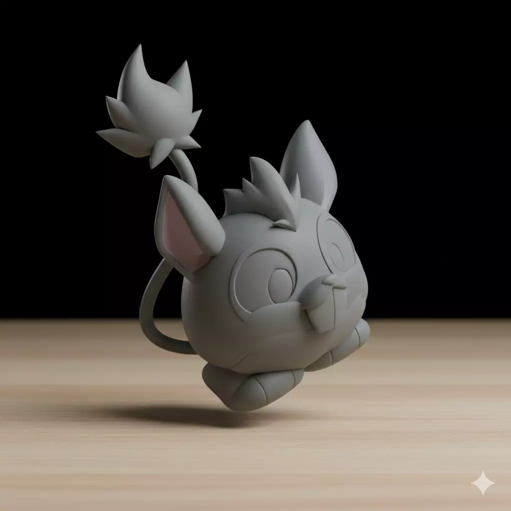 Gerbilinda Dofus and Wakfu STL 3D print model_0