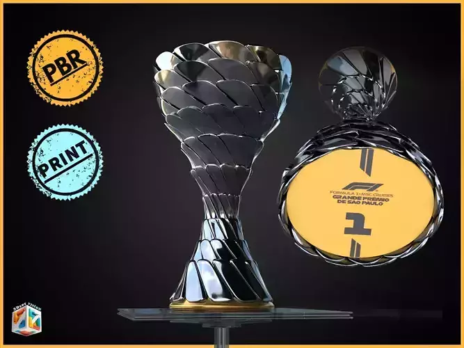 F1 Sao Paulo Brazil GP Trophy