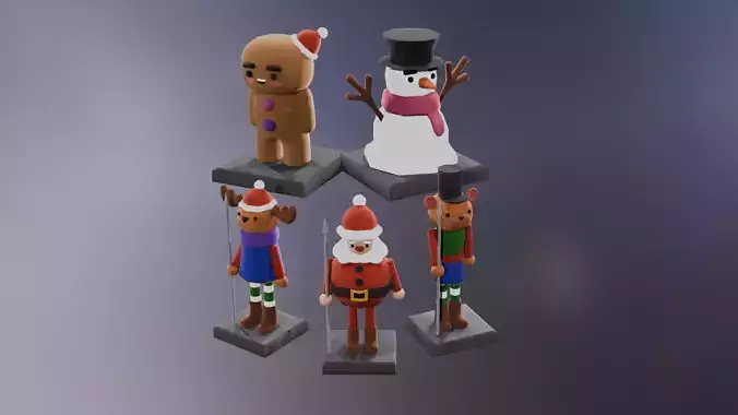 Custom Nutcracker Set Christmas Set