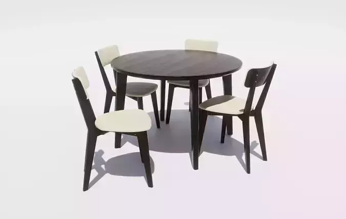 Table with chairs