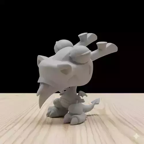 Dragun dorado Dofus and Wakfu STL