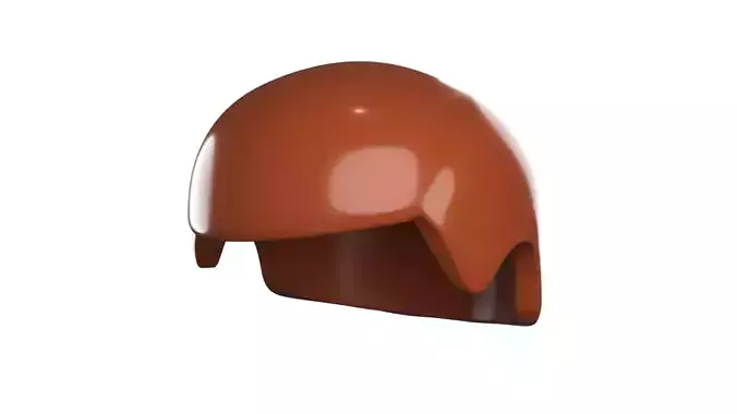 Custom 3D print Minifigure Accessory - Minifigure Hair S2 - 092