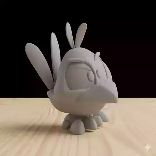 Bwak de fuego Dofus and Wakfu STL