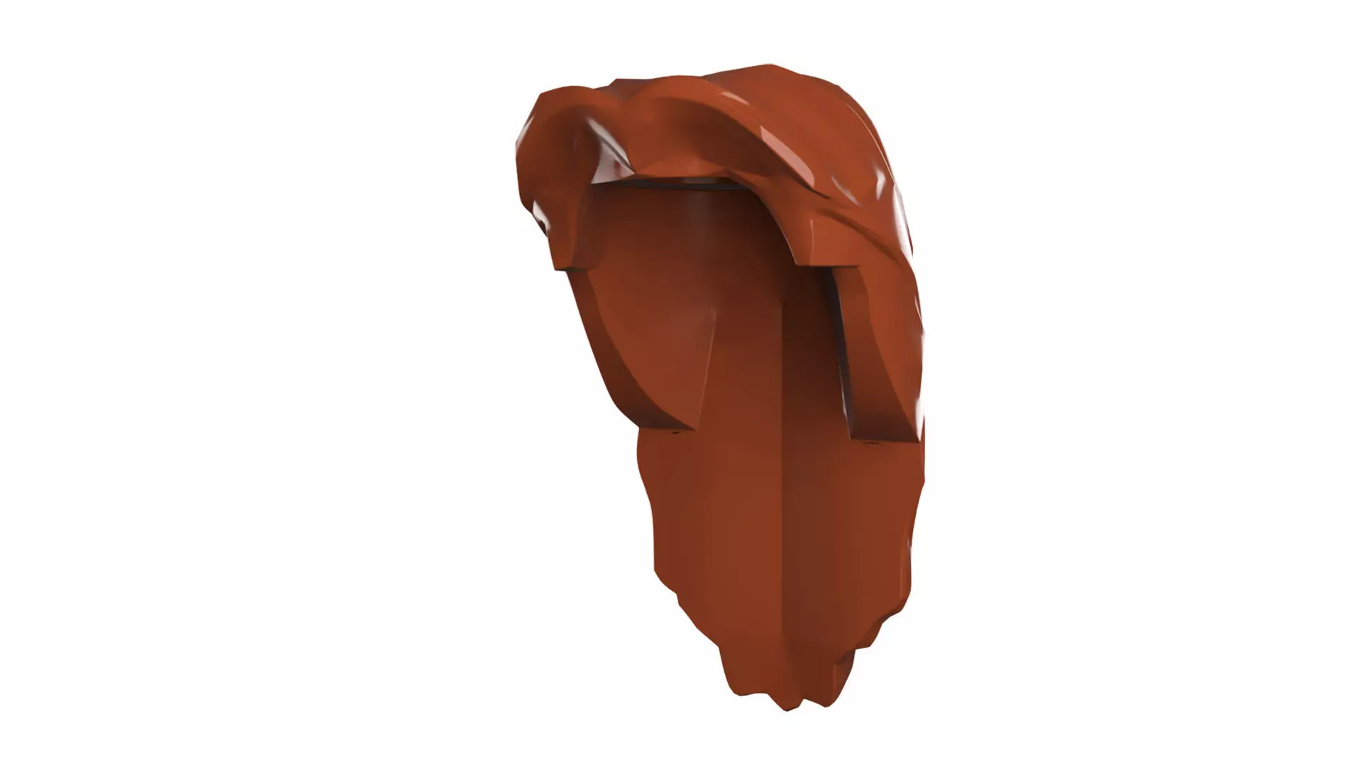 Custom 3D print Minifigure Accessory - Minifigure Hair S2 - 094 3D print model