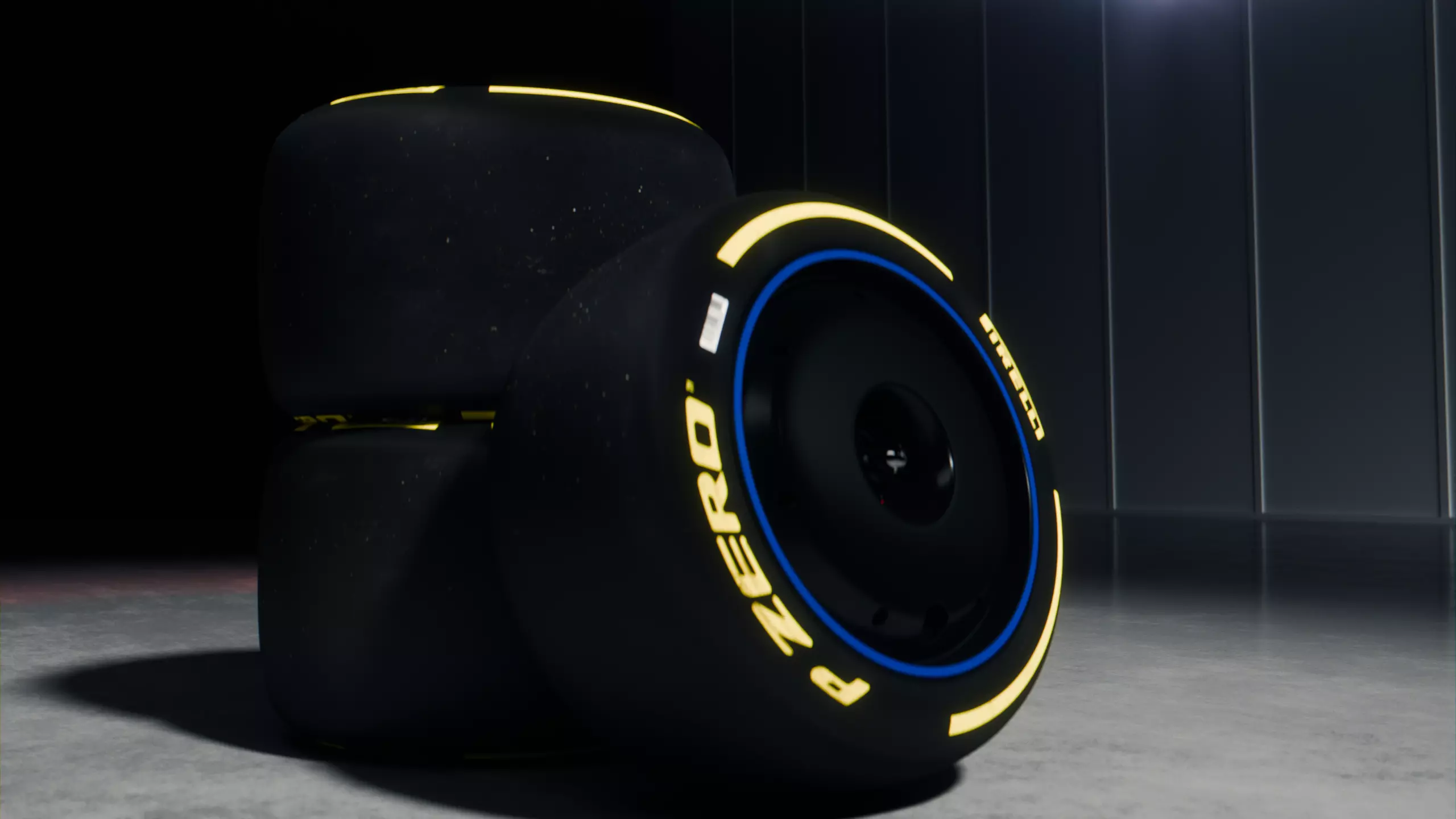 F1 2025 TIRE 3D model_2