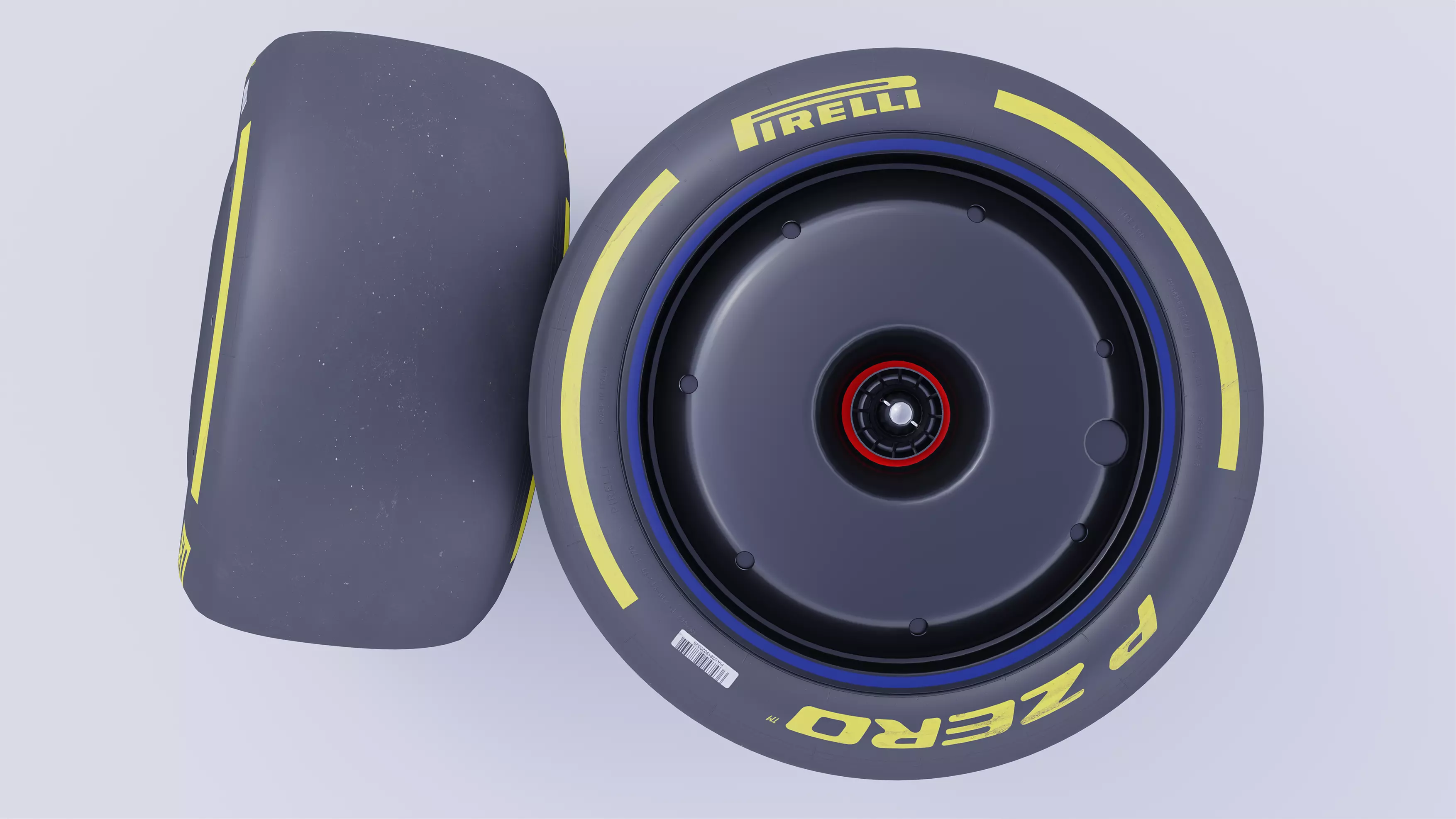 F1 2025 TIRE 3D model_1