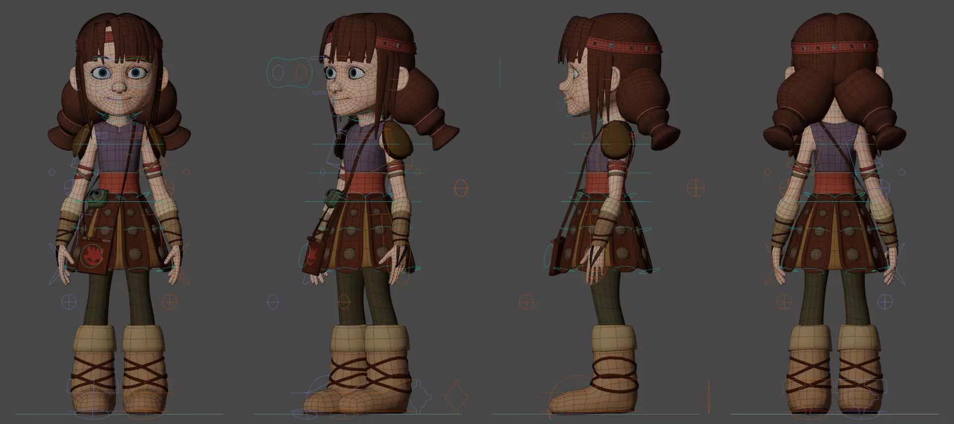 Haddock Twins Zephyr Free 3D model_3