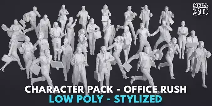 Character Pack Office Rush 250507