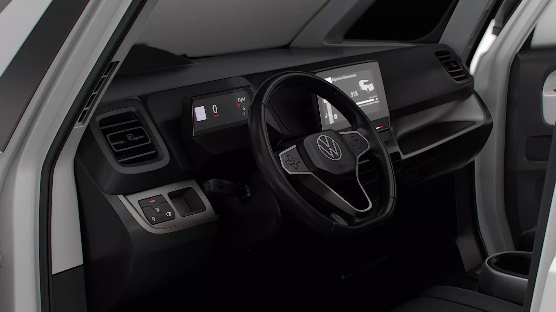 VW ID Buzz Cargo SWB GTX HQInterior 2026 3D model_3
