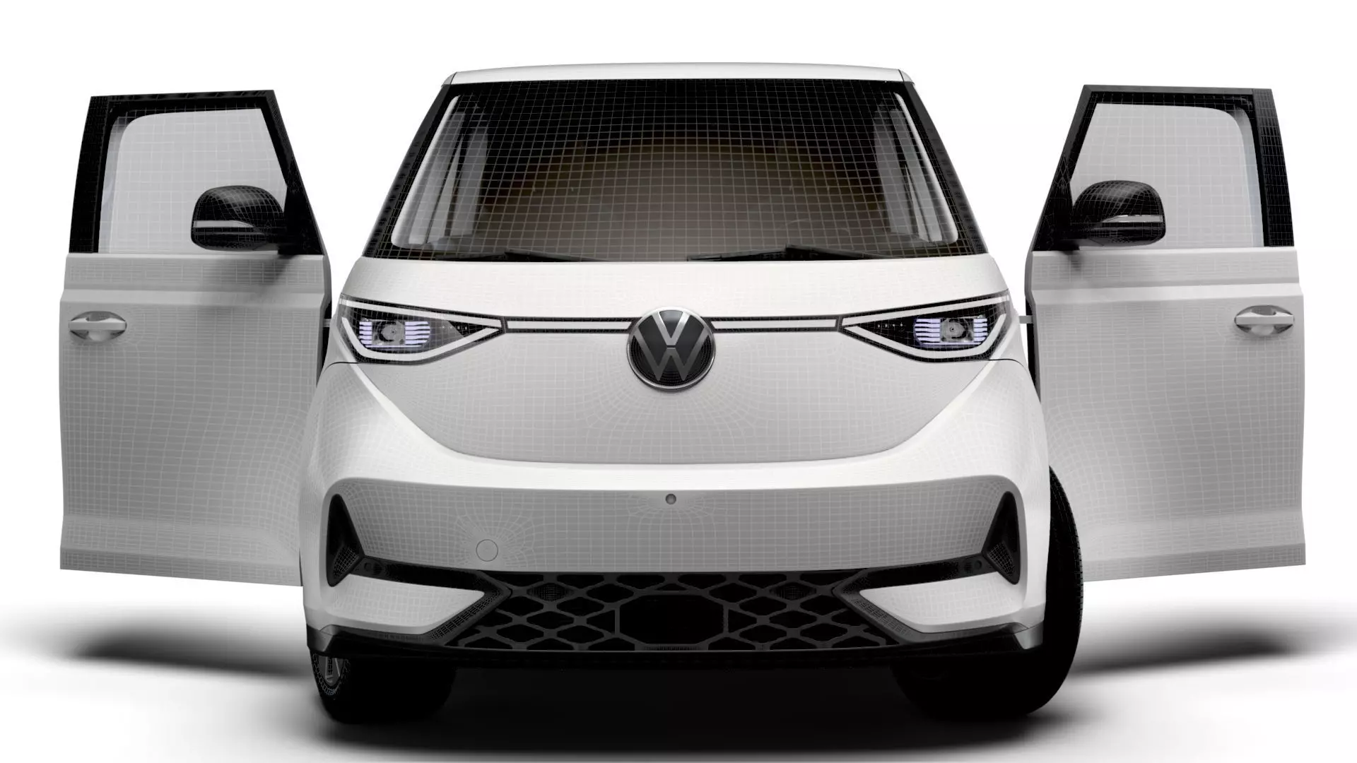 VW ID Buzz Cargo SWB GTX HQInterior 2026 3D model_18