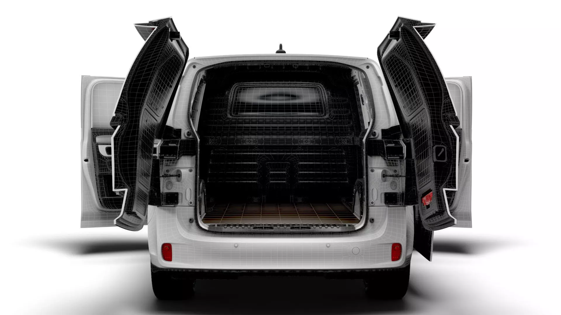 VW ID Buzz Cargo SWB GTX HQInterior 2026 3D model_22