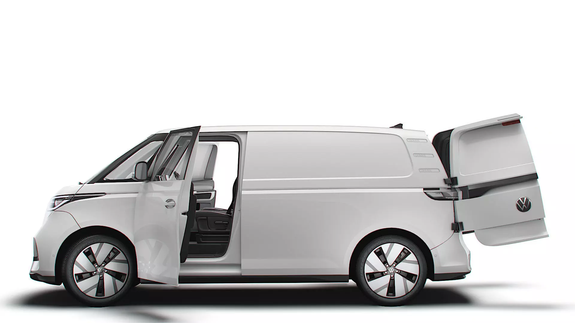 VW ID Buzz Cargo SWB GTX HQInterior 2026 3D model_4