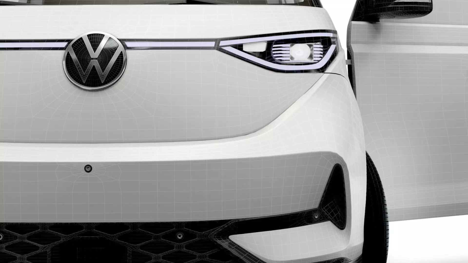 VW ID Buzz Cargo SWB GTX Valve HQInterior 2026 3D model_19