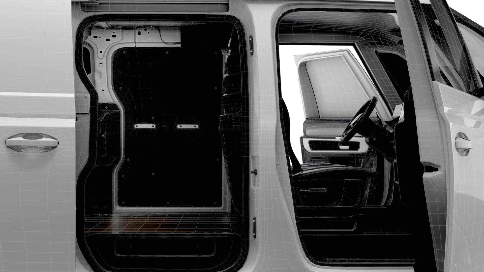 VW ID Buzz Cargo SWB GTX Valve HQInterior 2026 3D model_21