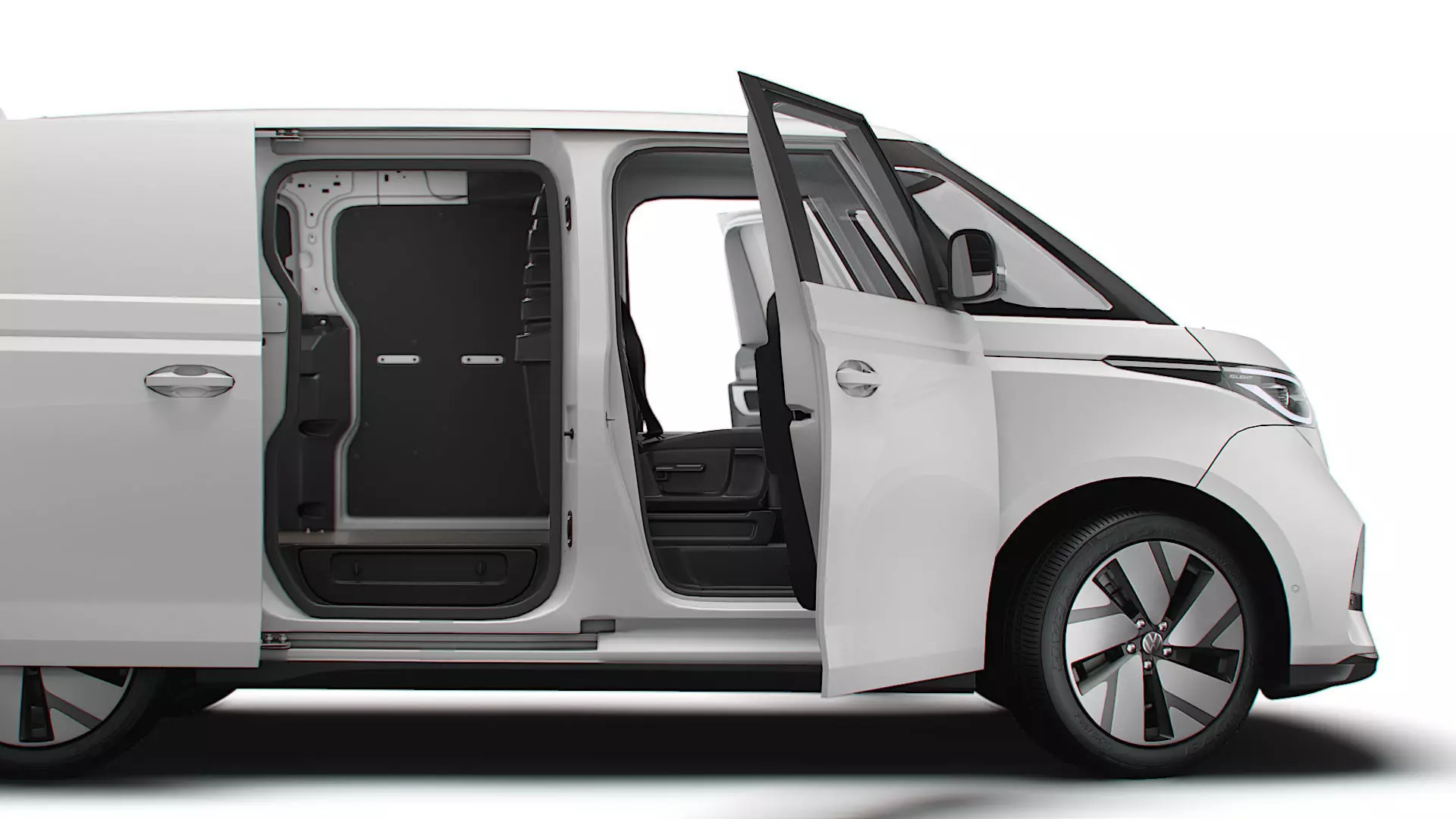 VW ID Buzz Cargo SWB GTX Valve HQInterior 2026 3D model_1