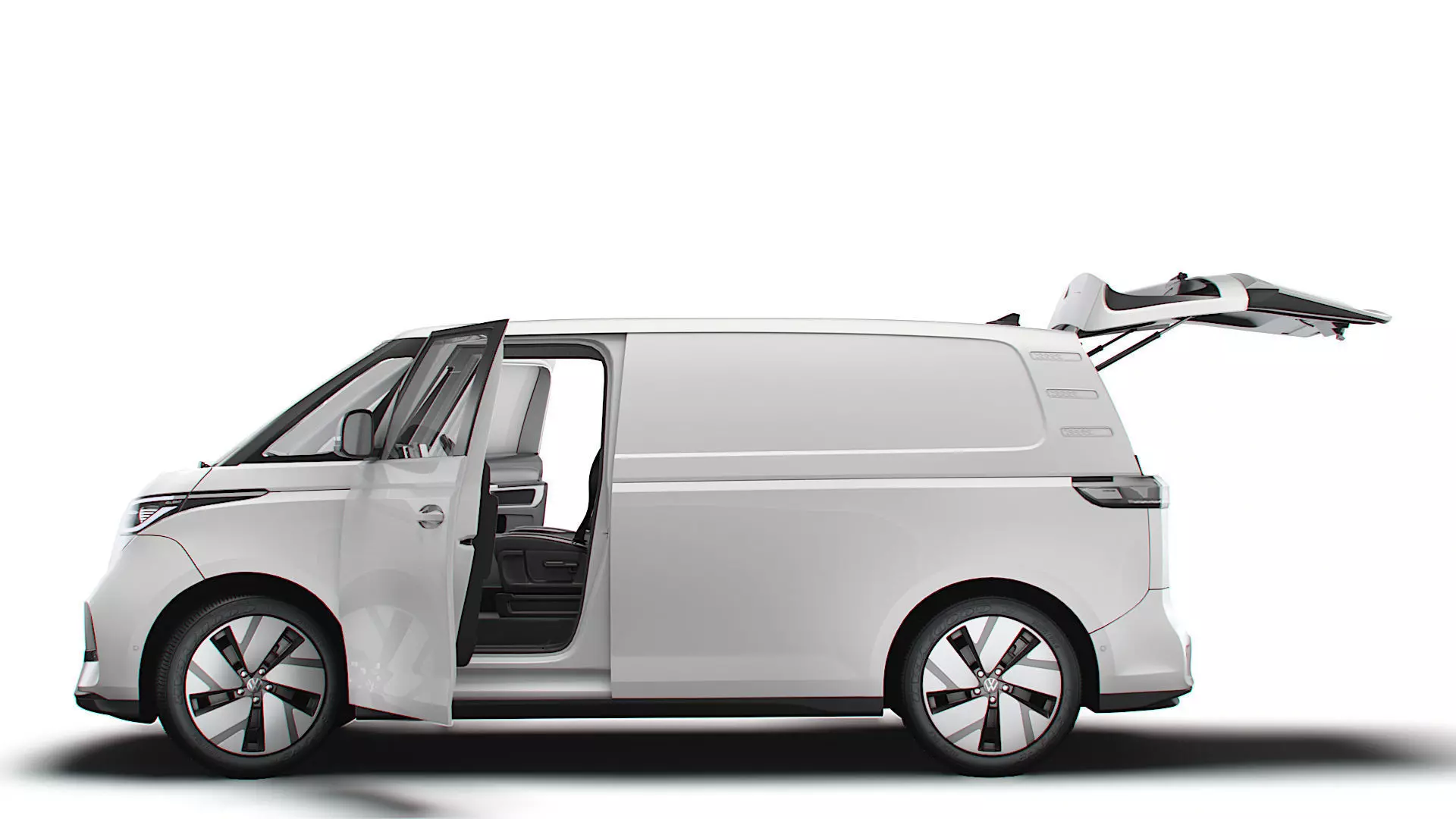 VW ID Buzz Cargo SWB GTX Valve HQInterior 2026 3D model_4