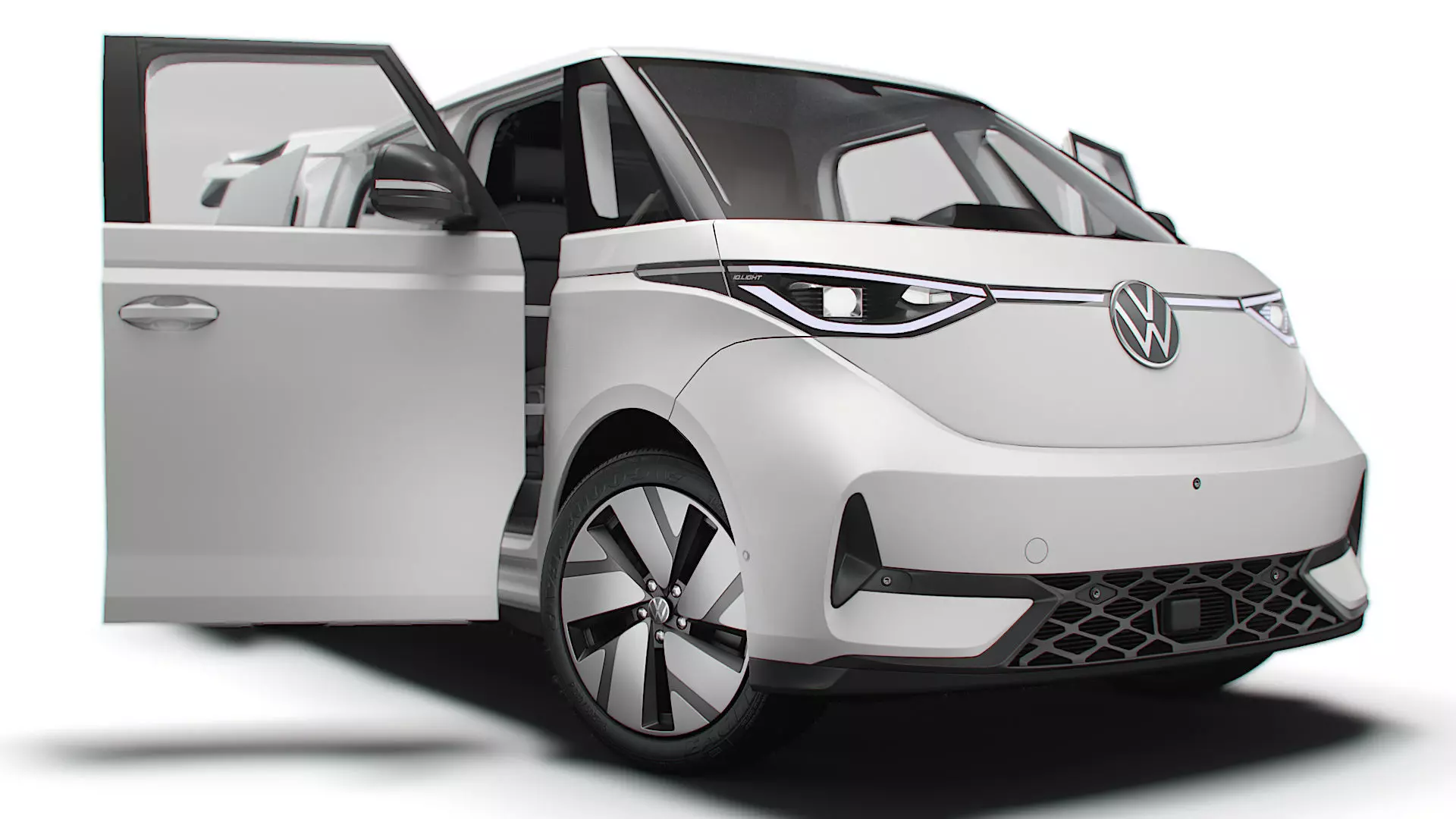 VW ID Buzz Cargo SWB GTX Valve HQInterior 2026 3D model_0