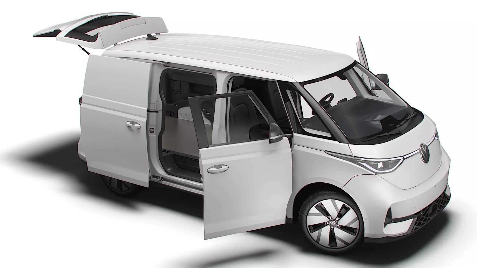 VW ID Buzz Cargo SWB GTX Valve HQInterior 2026 3D model_8