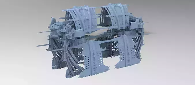 Dark Caribbean monlith temple spire tower 2 