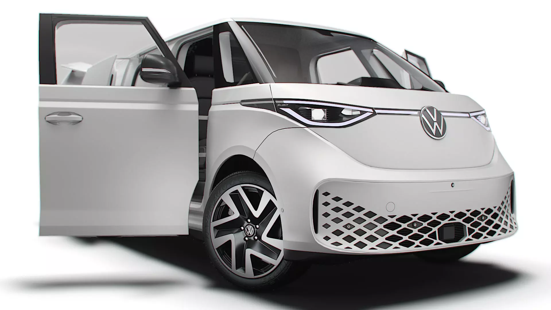 VW ID Buzz Cargo SWB HQInterior 2026 3D model