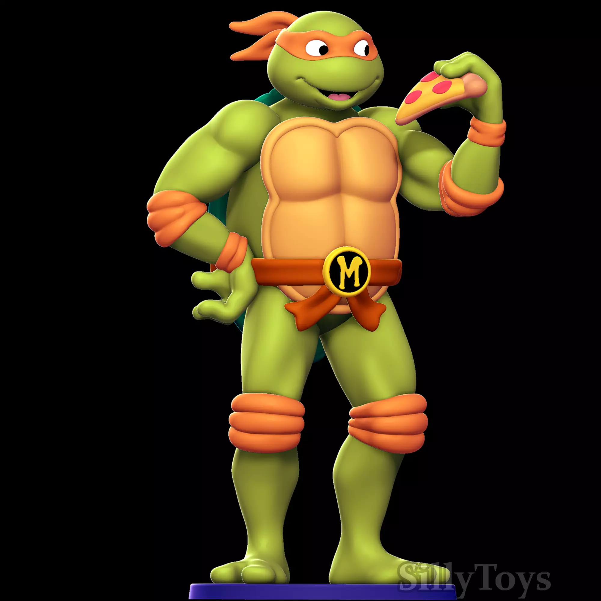 Michelangelo - Ninja Turtles 3D print model