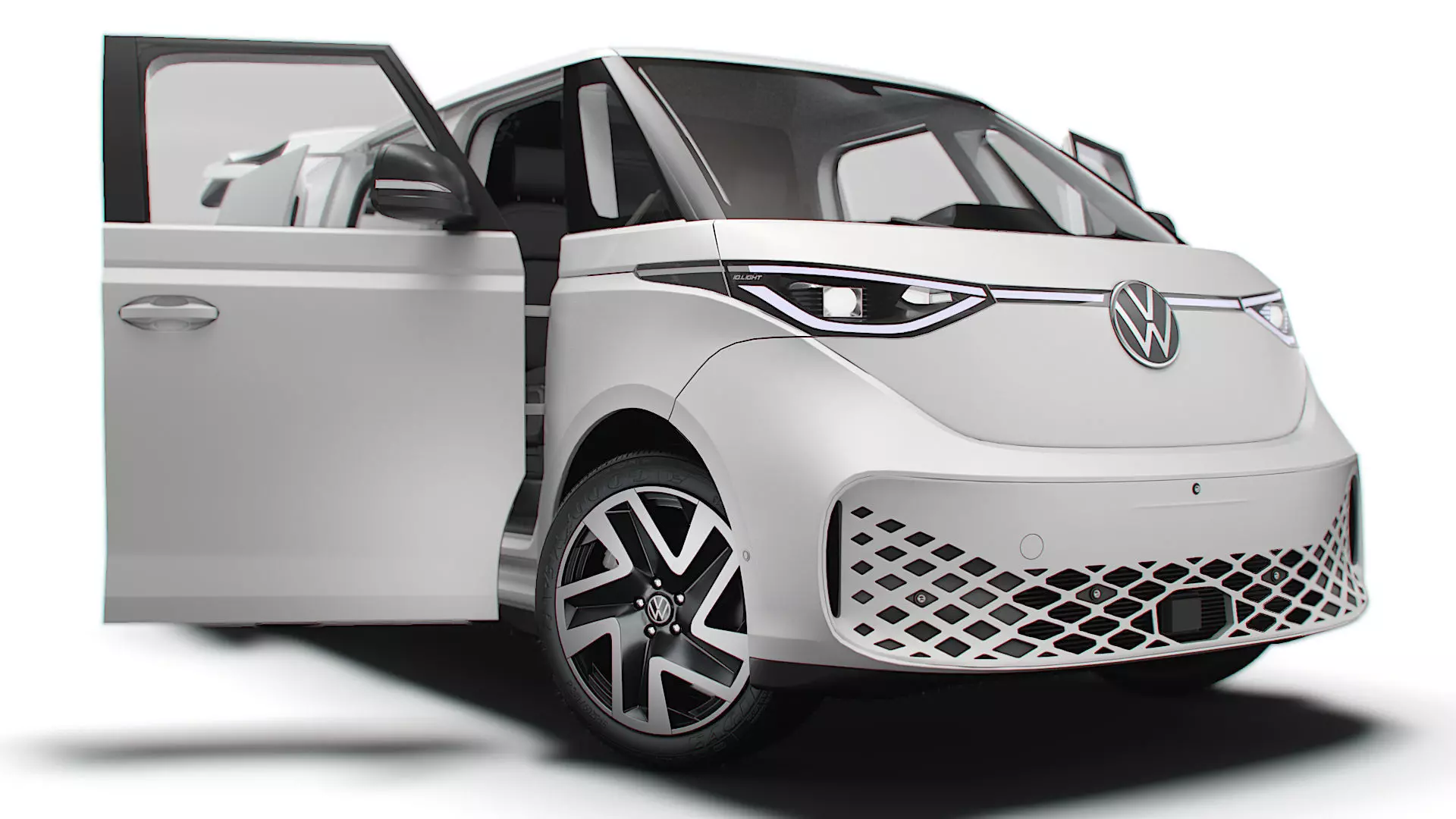 VW ID Buzz Cargo SWB Valve HQInterior 2026 3D model_0