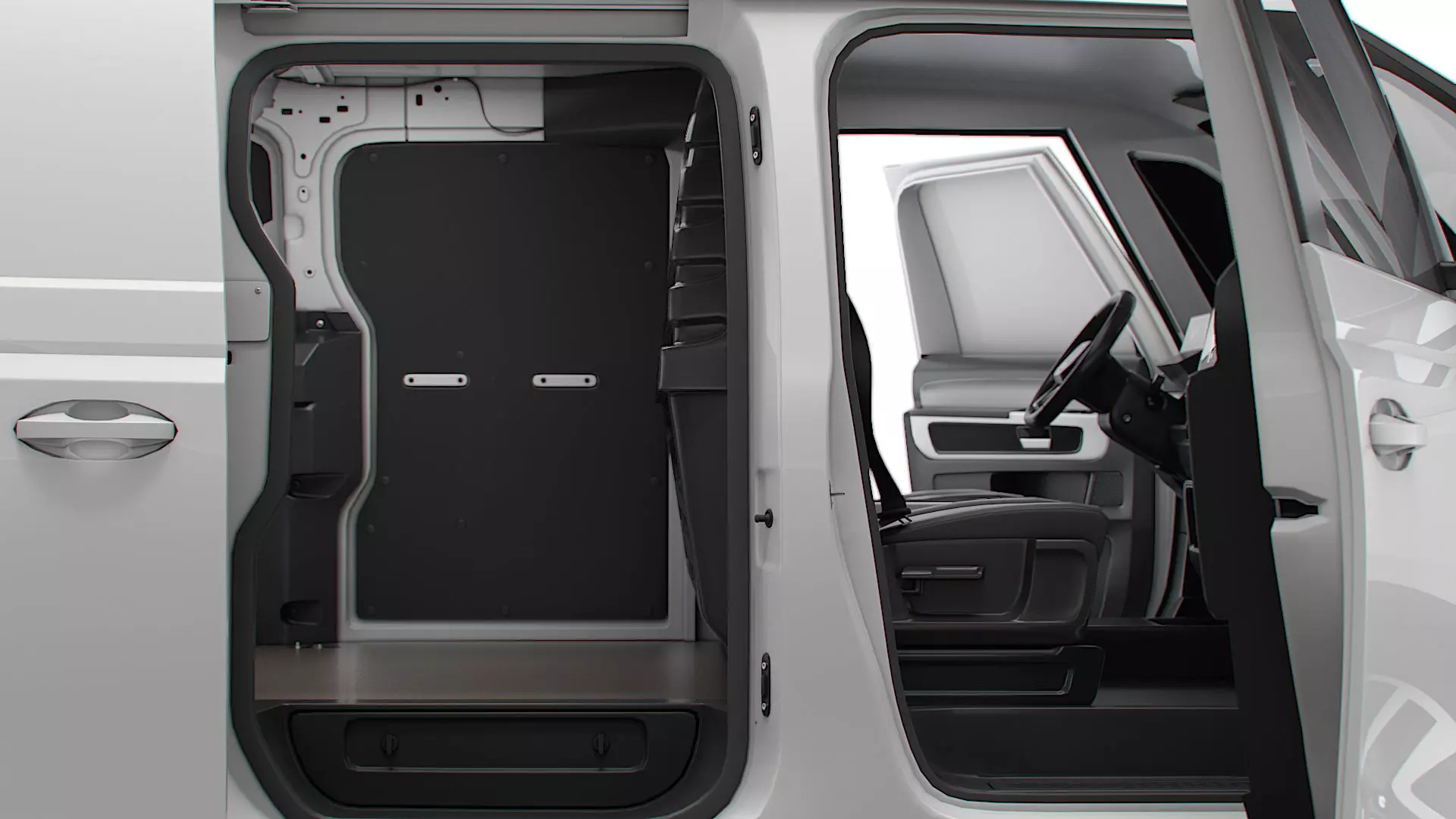 VW ID Buzz Cargo SWB Valve HQInterior 2026 3D model_9