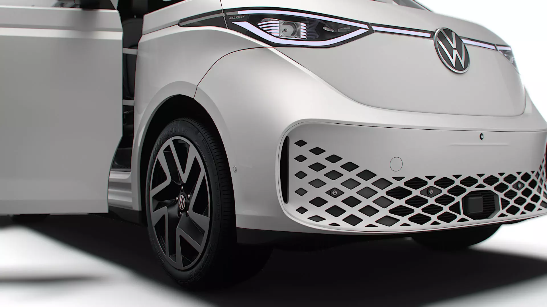 VW ID Buzz Cargo SWB Valve HQInterior 2026 3D model_5