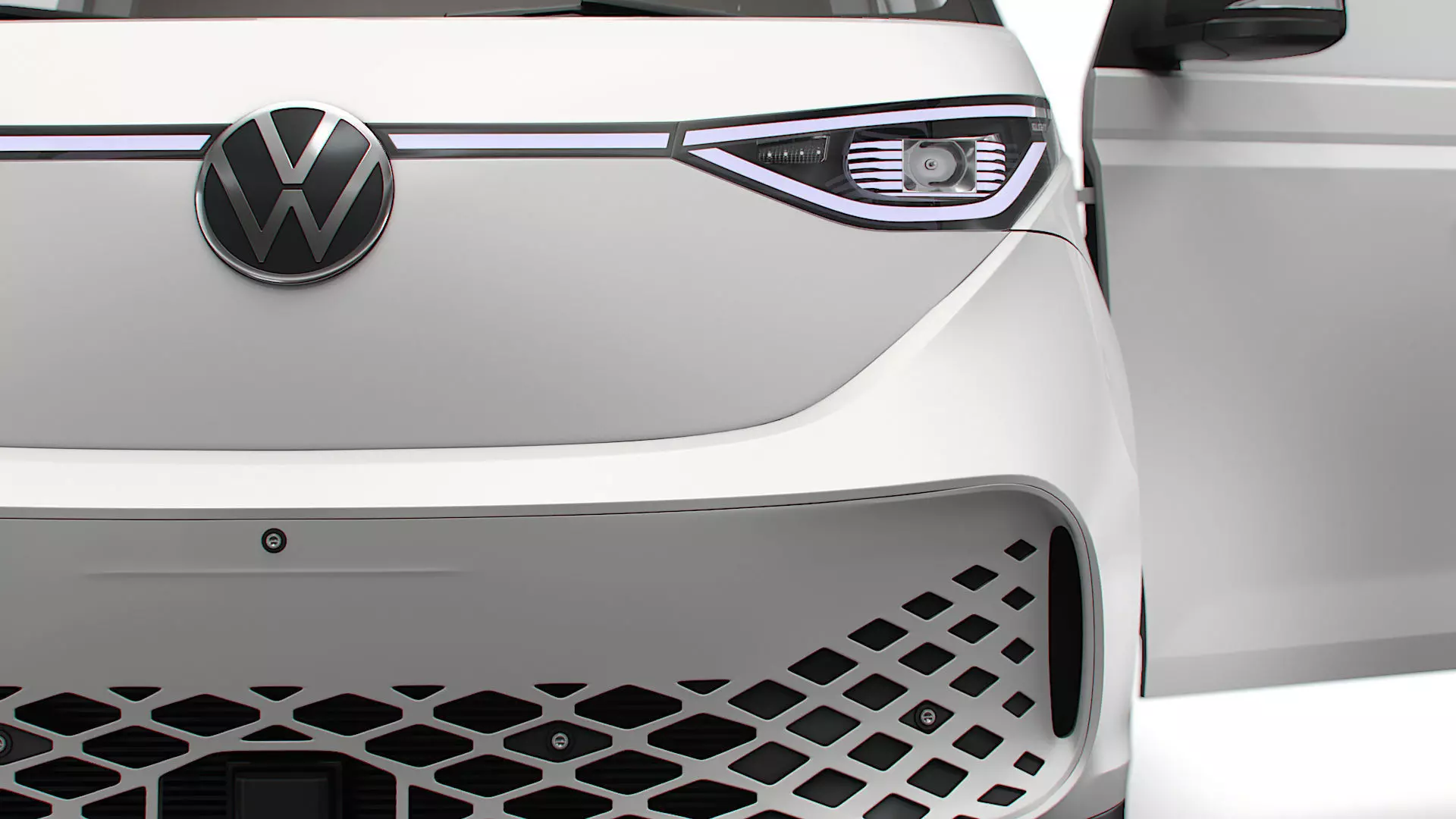 VW ID Buzz Cargo SWB Valve HQInterior 2026 3D model_7