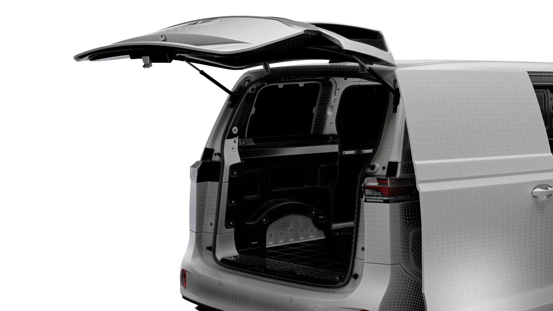 VW ID Buzz Cargo SWB Valve HQInterior 2026 3D model_23