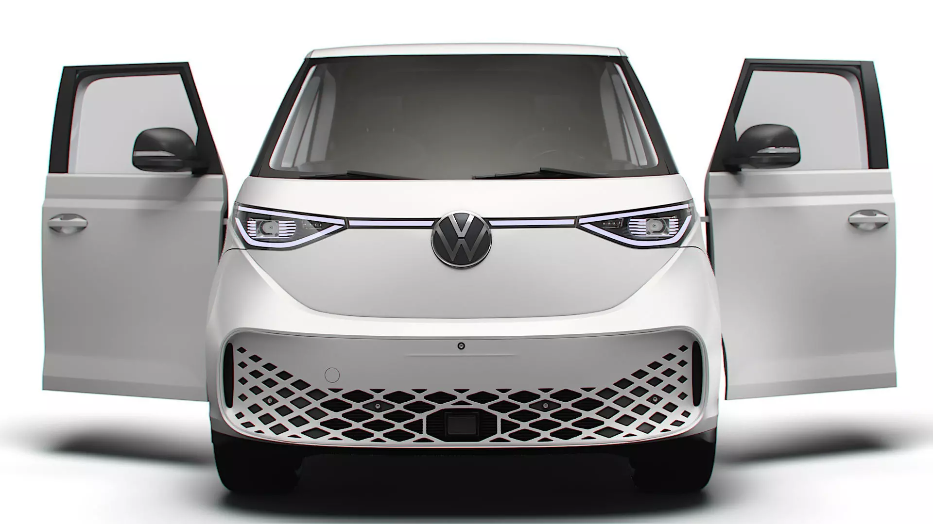 VW ID Buzz Cargo SWB Valve HQInterior 2026 3D model_6