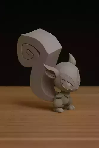 Ardilla pilla Dofus and Wakfu STL