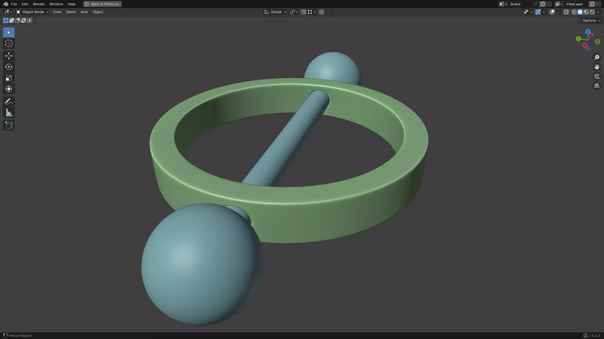 Nipple Piercing PBR 3D model_18