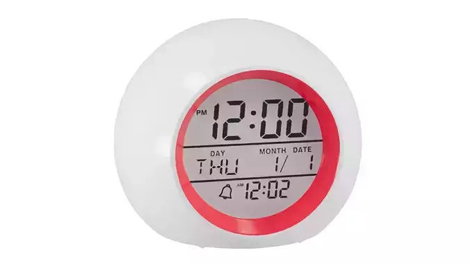 Digital Clock 3D Model