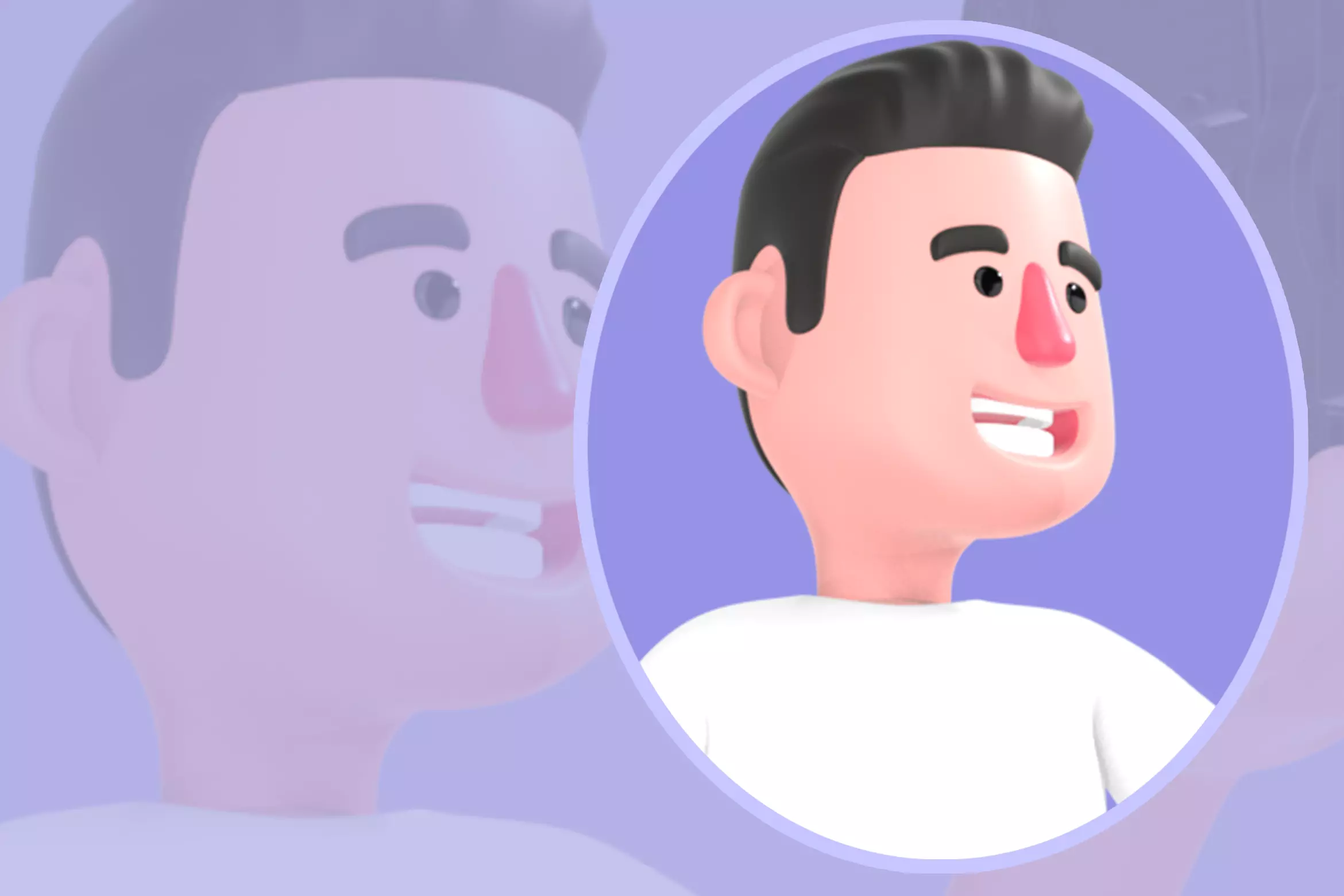 Stylized 3D Male Photographer Character - Cartoon Videographer 3D model_0