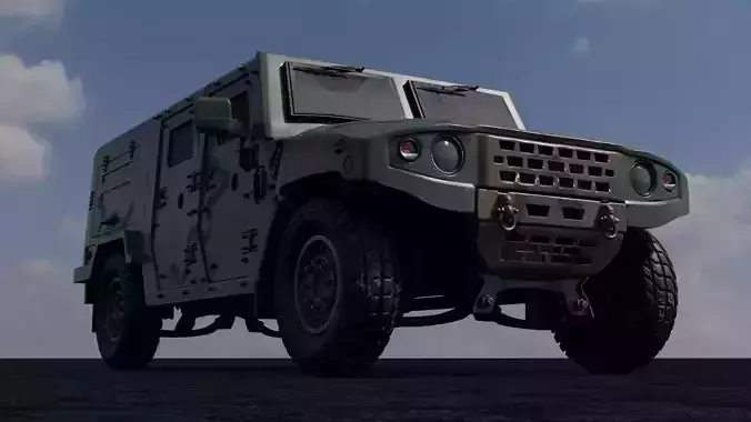 Korean Military Jeep K-151