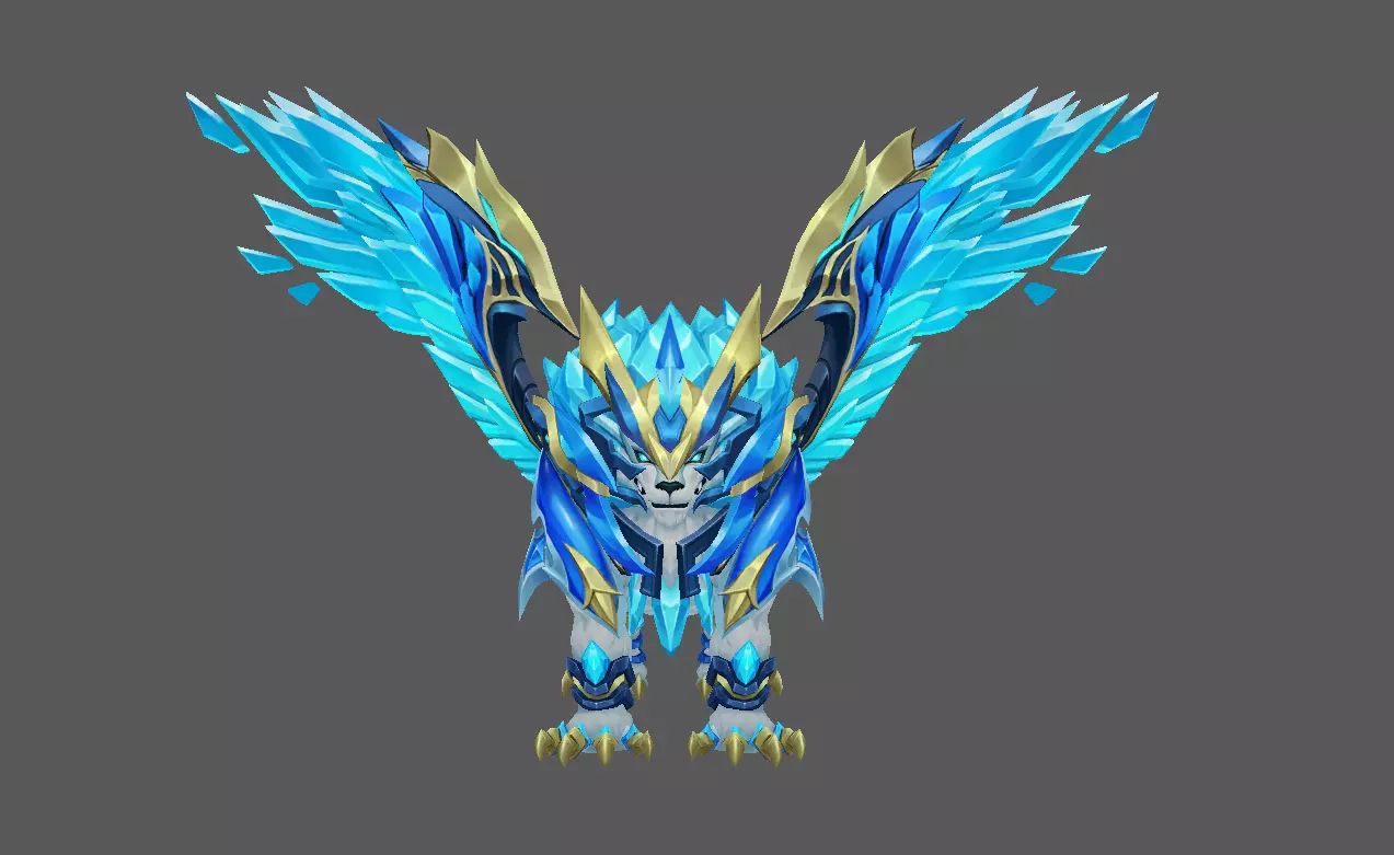 Mount - Flying Type 72 Low-poly 3D model_2