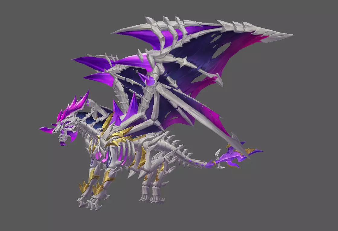 Mount - Flying Type 56 Low-poly 3D model_0