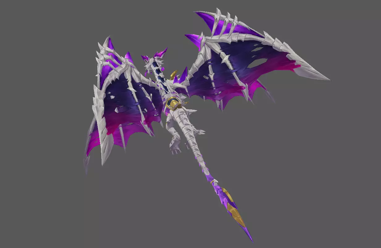 Mount - Flying Type 56 Low-poly 3D model_3