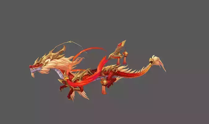 Mount - Flying Type 21 Low-poly 3D model Mount - Flying Type 21 Low-poly 3D model