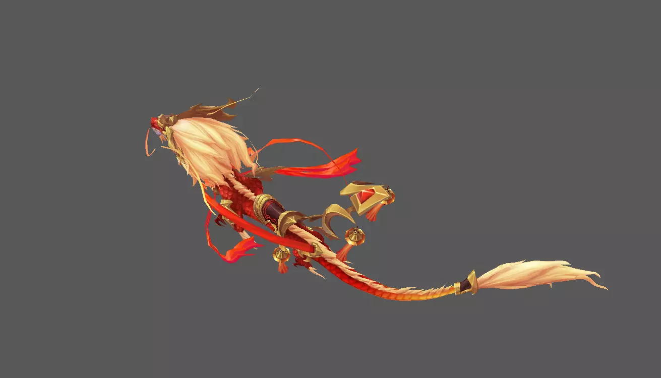 Mount - Flying Type 21 Low-poly 3D model_3