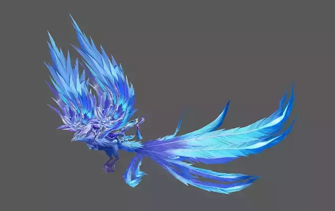 Mount - Flying Type 20 Low-poly 3D model Mount - Flying Type 20 Low-poly 3D model